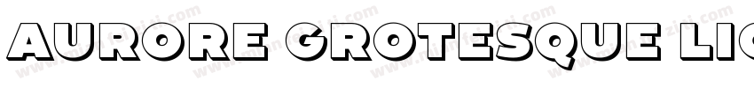 Aurore Grotesque Light字体转换